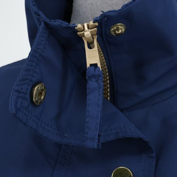 Soma Intimates Jacket Women XS Navy Blue Zip Snaps Lining Barn Chore Utility - Picture 12 of 16